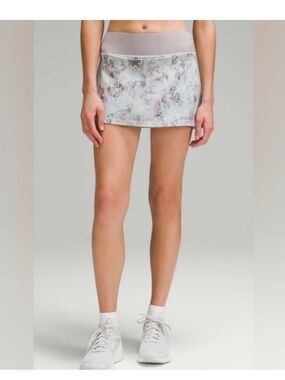 Lululemon Athletia Mid-Rise Abstract Print Athletic Skort/Skirt, Size 6